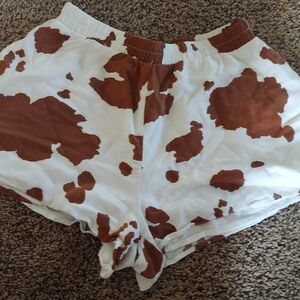 Forever 21 cow print shorts
